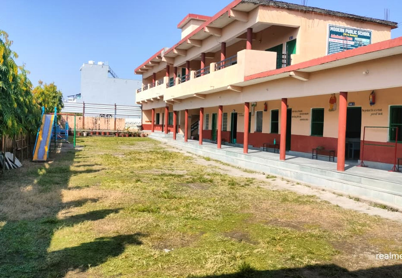 Contact Modern Public School,Gaulapar